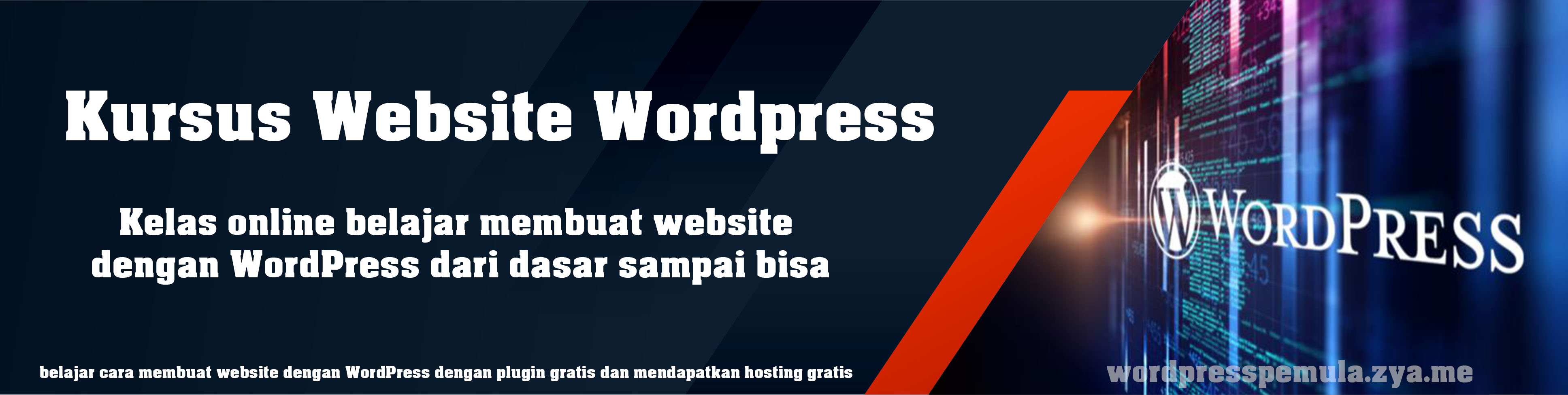 kursus website wordpress depok