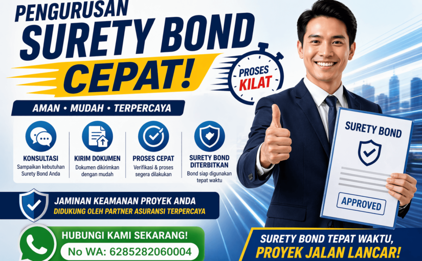 Jasa Surety Bond Terpercaya untuk Perlindungan Proyek dan Bisnis yang Lebih Aman